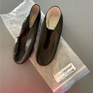 Bloch Black Leather Jazz Dance Shoes